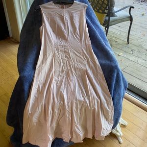 Hache Pale Pink Cotton Maxi Dress Never Used